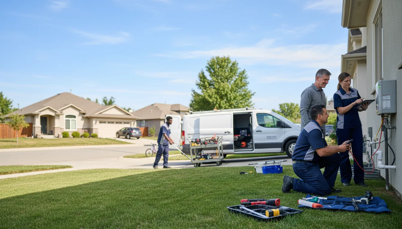 Tankless water heater service in Vinson, OK